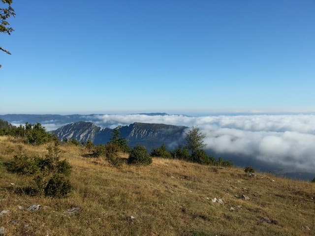 Riding through the Pyrenees